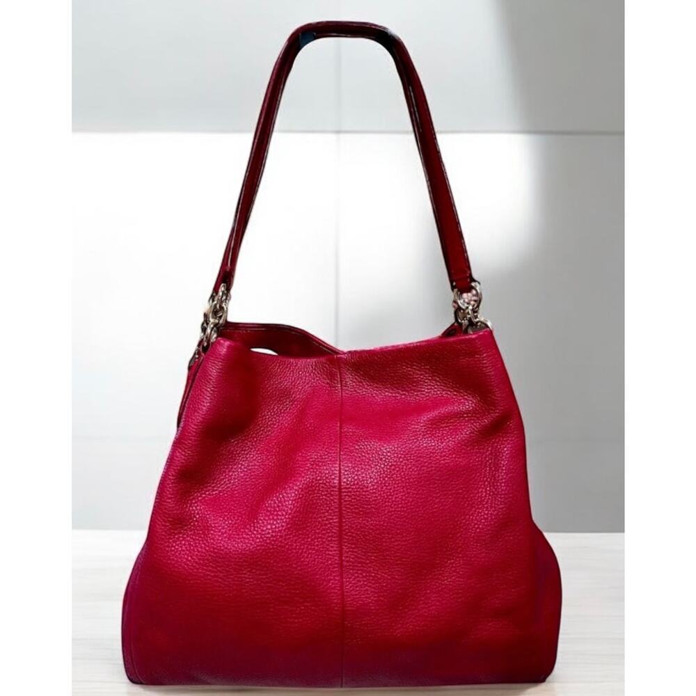Coach F35723 Madison Phoebe Leather Shoulder Bag - Picture 2 of 12